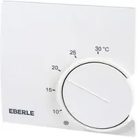 Eberle RTR Ruimtethermostaat H8.4xB8.4xD2.75cm Wit