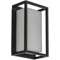 LUCANDE Buitenverlichting , Ilirian, Zwart, Balkon, Aluminium, Modern