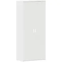 vidaXL Schoenenkast 80 x 39 x 178 cm Bewerkt hout Wit