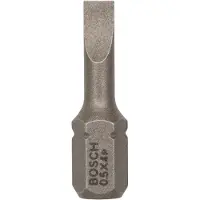 Bosch Bit extra-hard S 0,5x4,0, 25 mm 25st - 2607001458