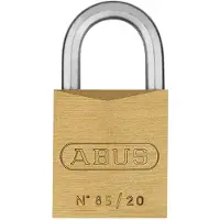 ABUS Cilinderhangslot | breedte slotlichaam 21 mm | messing verschillendsluitend | 1 stuk - 80619 80619