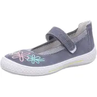 Superfit Ballerina's 'Ballerina Mädchen 1-000095 2500 Echtleder in grau' grijs