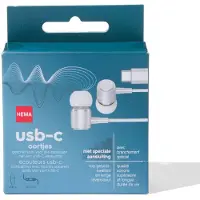 HEMA Oortjes In-ear USB-C Wit