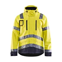 Blakläder 4837-1977 Jack. Ongevoerd High Vis High Vis Geel/Marineblauw maat L heren
