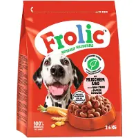 Frolic Complete Rund, Worteltjes en Granen Hondenvoer - 7,8 kg (3 x 2,6 kg)