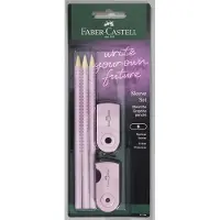 Faber-Castell Bleistiftset - Laptoptasche - 5 Teile - Rosa - - One Size - Bleistifte