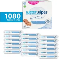 WaterWipes Billendoekjes Bio - 18 x 60 stuks - 1080 Doekjes