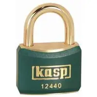 Kasp K12440GREA1 Hangslot 40 mm Gelijksluitend Goud-geel Sleutelslot