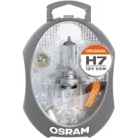 Osram reservelampenset 12V H7