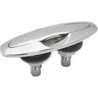Talamex Narrow Flush Cleat Zilver 185 x 50 mm