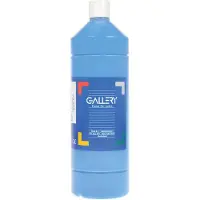 Gallery plakkaatverf, flacon van 1 l, blauw