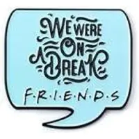 Carat Friends - We were on a break Pin Badge