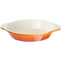 Vogue Ronde gratineerschaal oranje 400ml