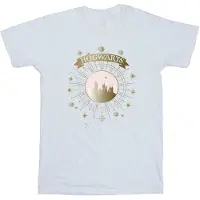 Harry Potter Meisjes Zweinstein Yule Ball Katoenen T-Shirt (Wit)
