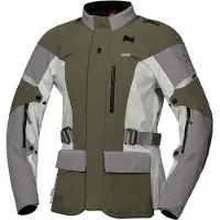 IXS IXSVenture-STX1.0WaterdichteDamesGroenGrijsTextieleMotorjas Maat XL