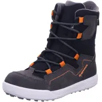 Lowa Laarzen 'Stiefel Jungen 641117 0920 Leder-Mix in schwarz' zwart