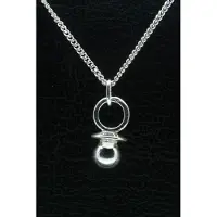 MOOYE ® - Collectie Zilveren Speen ketting hanger