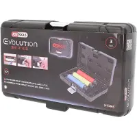 Ks Tools 515.0865 Aluminium velgen krachtdopset, extra lang, 3-delig, 1/2, 17, 19, 21 mm
