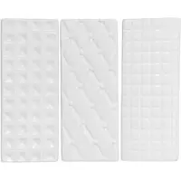 Gerimport Luchtbevochtiger - 6x stuks - waterverdamper - radiator - wit - aardewerk - L8 x H20 cm