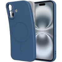 Just in Case MagSafe Hoes - - iPhone 17 - Zacht TPU - Verhoogde randen - Microvezel voering