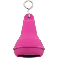 Combicraft Hotel sleutelhanger Mayfair met open onderkant 41x70mm roze - 5 stuks