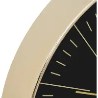 Atmosphera Edith Wandklok - Goud - Dia 30 cm