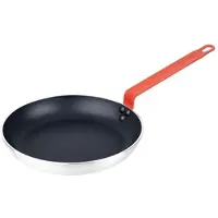 Hygiplas Aluminium Anti-aanbak Teflon Platinum Plus Koekenpan met Rode Handgreep 28cm