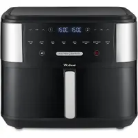 Trisa Crunchy Fry Pro Airfryer 10 l 2400 W Zwart