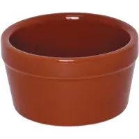 Olympia Bruine Porselein Saus Schaaltjes 9,5cm | 6 stuks