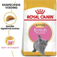 Royal Canin British Shorthair Kitten - Kattenvoer - 3 x 2kg - Brits korthaar