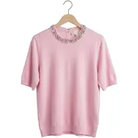 Notre-V Dames Tops & T-shirts Nv-herma - Lichtroze - Maat XS