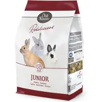 Deli Nature 4x Konijnenvoer Rodelicious Junior 2,5 kg