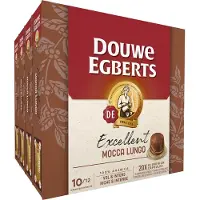 Douwe Egberts Excellent Mocca Lungo Koffiecups - Intensiteit 10/12 - 10 x 20 capsules