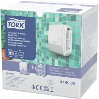 Tork Luchtverfrisserdispenser Tork A3 Elevation constant startpakket wit 976000