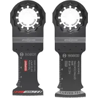 Bosch Starlock AIZ 32 APIB BIM, Wood+Metal, Curved-Tec 32 x 50 - 10 stuks verpakking + Expert AIZ 32 APILT - 2608902398