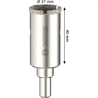 Bosch 2608594544 2608594544 Gatenzaag 27 mm Van diamant voorzien 1 stuk(s)