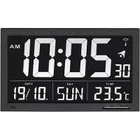 TFA-Dostmann -dostmann 60.4505 funk horloge murale