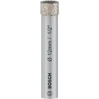 Bosch 2608599052 Glas- en keramiekboren 12 mm Gezamenlijke lengte 66 mm Cilinderschacht 1 stuk(s)