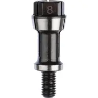 Bosch 1608570041 Spantang met spanmoer, 8 mm, geschikt voor GGS 16 Diameter 8 mm