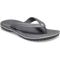 Crocs Teenslippers antraciet / donkergrijs