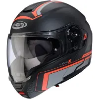 Caberg Levo X Elite Systeemhelm Mat/Zwart/Grijs/Rood S unisex