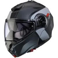 Caberg Duke Evo Indy Mat Zwart Grijs Systeemhelm Maat S