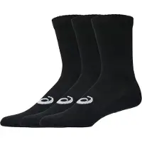 Asics Kousen Crew 3-Pak - Zwart