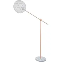Forestier Chanpen Vloerlamp Copper| White | Diamond | Ø: 36 cm