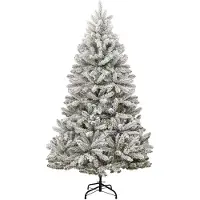 vidaXL Kunstkerstboom 300 cm 300 LED's Warmwit PVC en Staal