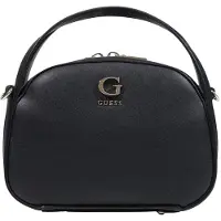 GUESS schoudertas handtas Coleen Top Zip Crossbody Black zwart