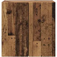 vidaXL TV-wandmeubel, 59,5 x 31 x 60 cm, gerecycled hout, houtvezel