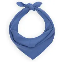 BONNIE STUDIOS Dames Sjaals Bonnie Wool Scarf - Blauw - Maat ONESIZE