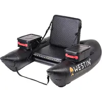Westin W6 Belly Boat Zwart 170 x 105 x 60 cm