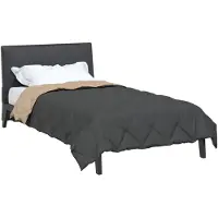 vidaXL Zomer Deken 220 x 135 cm Zomer 200 gsm Antraciet en Taupe